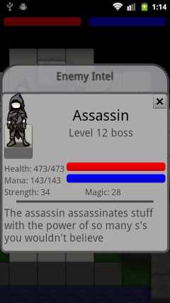 boss character sheet