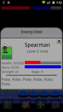 enemy character sheet