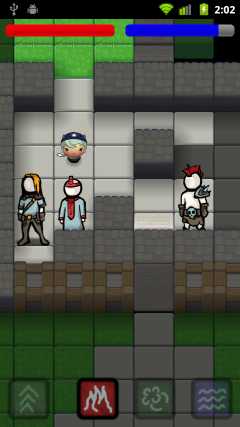 game screen