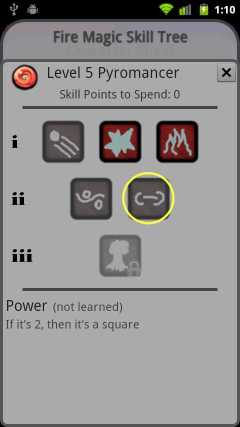 skill tree