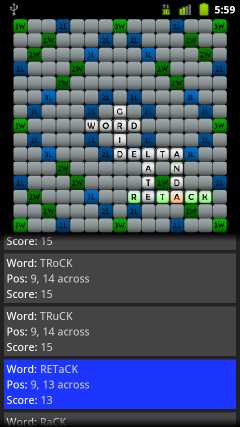 solutions with blank square